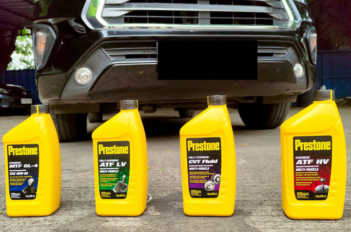 Prestone Hadirkan Transmission Fluid Series Baru, Ini Spesifikasinya