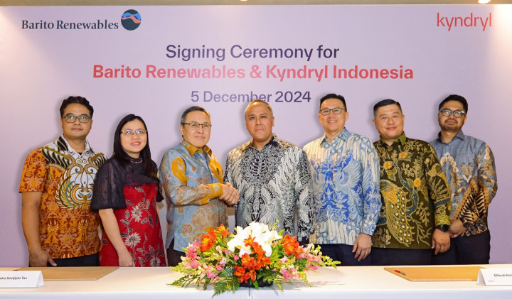 Transisi ke Cloud, Barito Renewables Kembangkan AI Generatif Bersama Kyndryl
