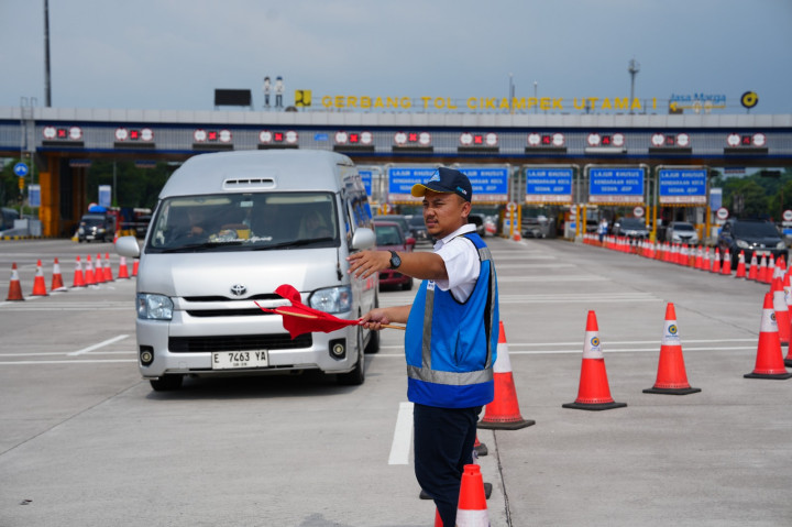 Jasa Marga Tingkatkan Keamanan & Pelayanan di Lajur Contraflow