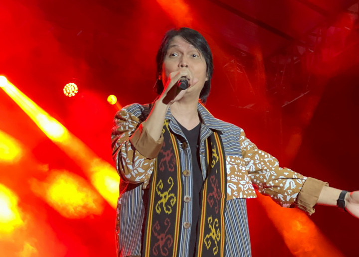 Once Mekel Sampaikan Pesan Persatuan di Konser Musik Kebangsaan