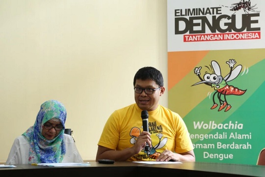 Tekan Kasus DBD, UGM Lanjutkan Teknologi Wolbachia di 4 Kota Besar