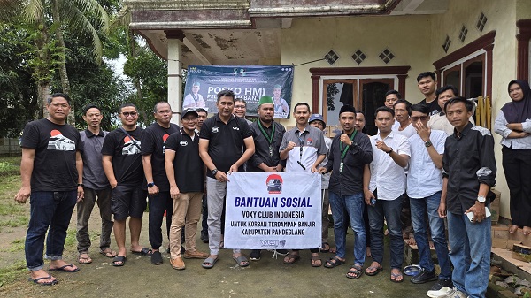 Komunitas VCI Salurkan Bantuan untuk Korban Banjir di Pandeglang