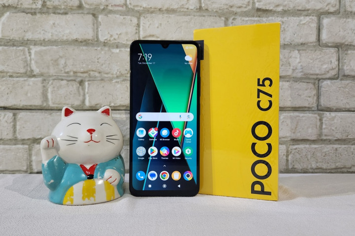 Poco C75, Si Entry Level Berlayar Luas