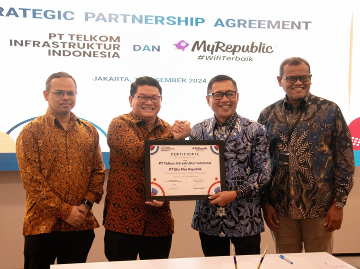 TIF dan MyRepublic Kerja Sama Strategis Perkuat Jaringan FTTH