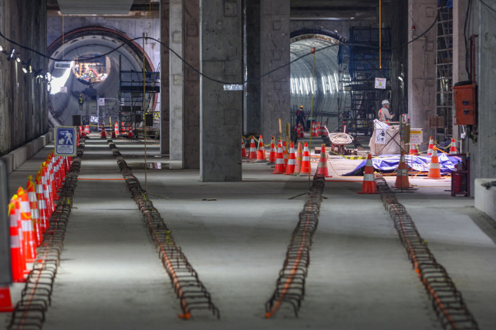 Pembangunan MRT Jakarta Fase 2A Capai 42,97 Persen