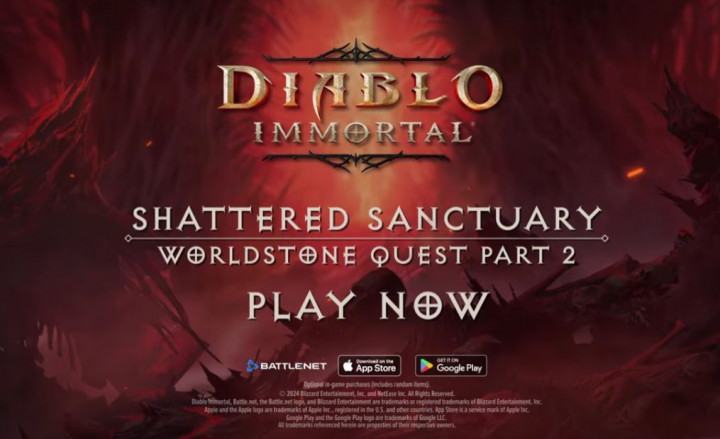 Diablo Immortal Kembali dengan Shattered Sanctuary