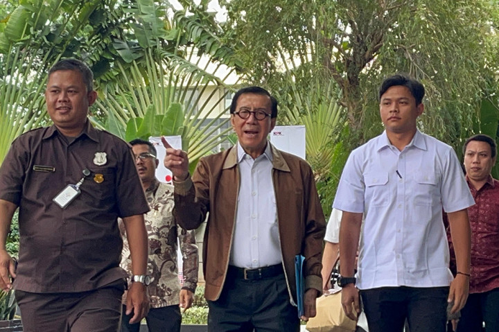 Penuhi Panggilan KPK, Yasonna Tiba di Gedung Merah Putih
