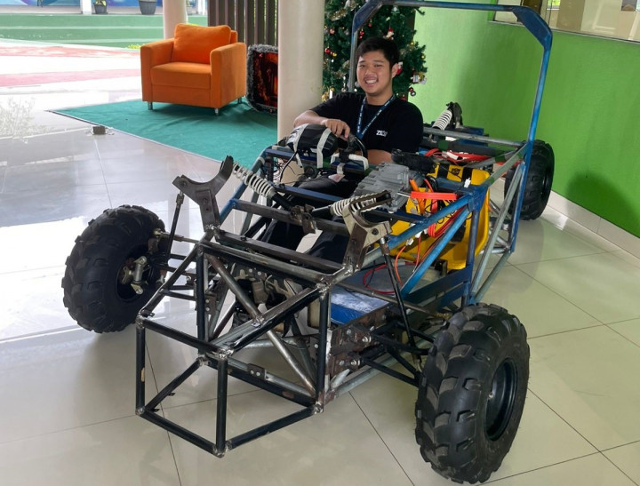 BINUS ASO School of Engineering Luncurkan Prototipe Mobil Listrik Roda 4