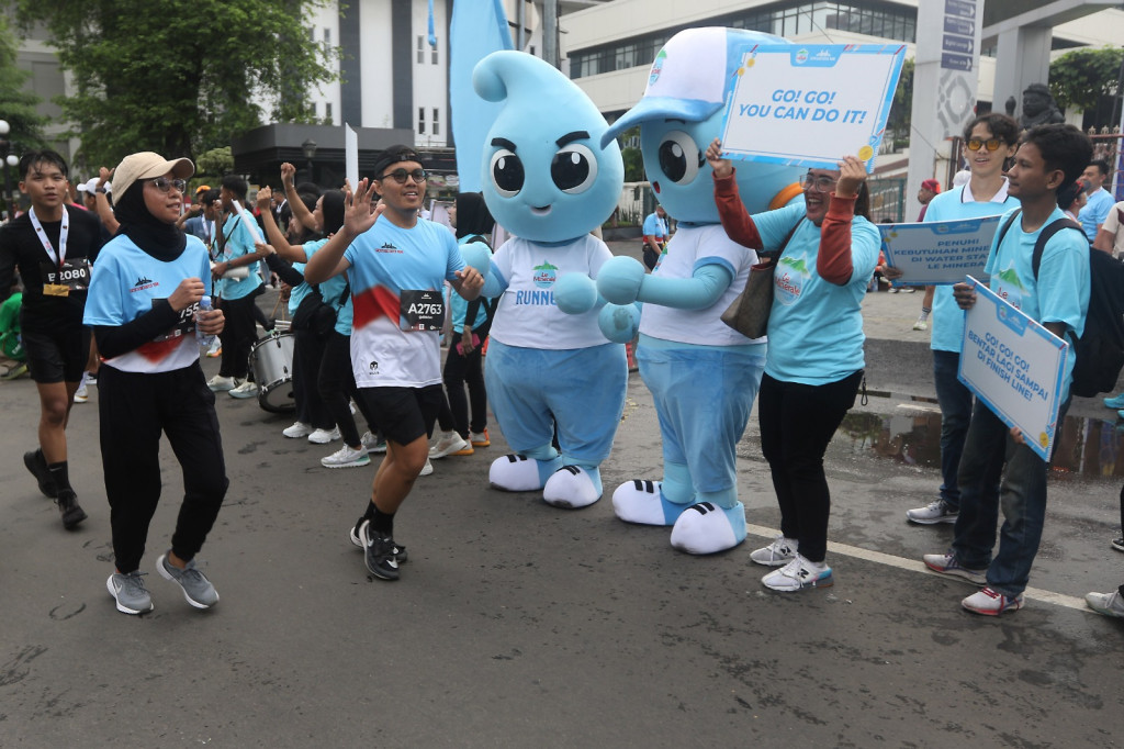 2.500 pelari berhasil sampai di garis finish pada gelaran Semarang 10K