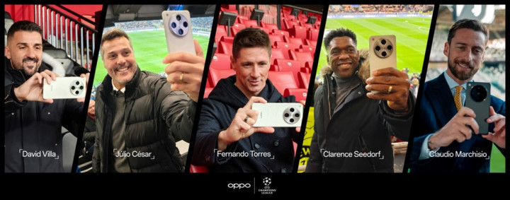 Oppo Find X8 Pro Abadikan Momen Ikonik UEFA Champions League