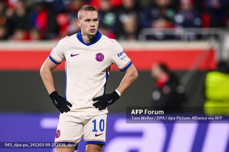 Winger Chelsea, Mykhaylo Mudryk (AFP/Tom Weller)