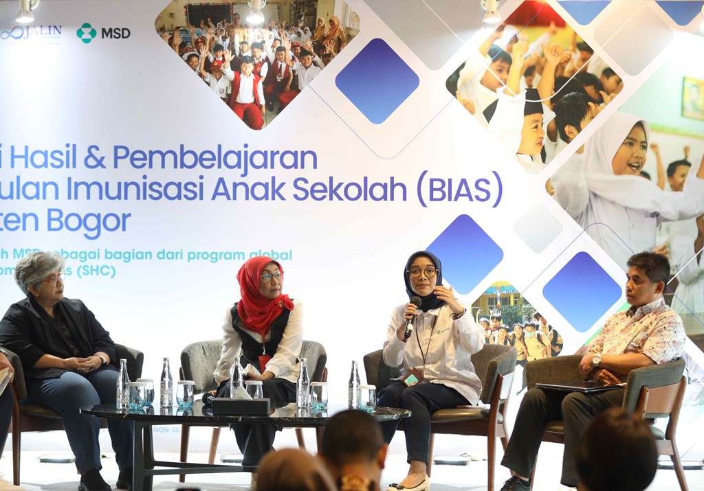 Acara ‘Diseminasi Hasil dan Pembelajaran Program Bulan Imunisasi Anak Sekolah (BIAS) di Kab. Bogor. Dok. Ist