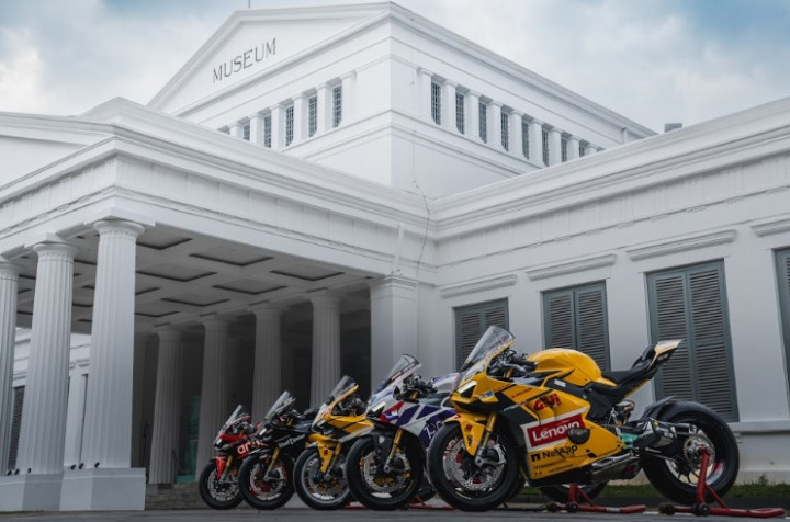 5 Ducati Panigale Replika Juara Dunia 'Tebar Pesona' di Indonesia