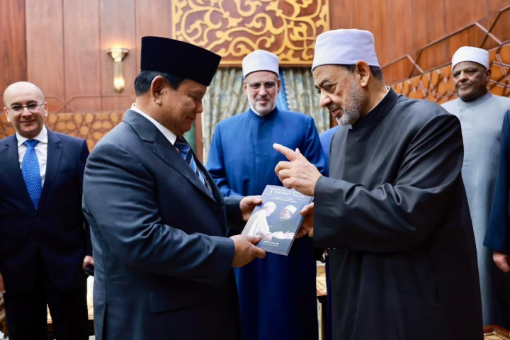 Potret Presiden Prabowo Temui Grand Syekh Al-Azhar