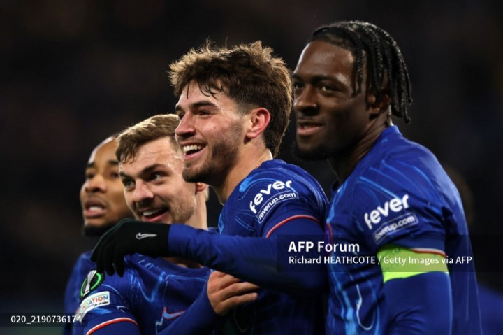 Liga Konferensi UEFA: The Blues Libas Klub Irlandia 5-1, Penyerang 18 Tahun Cetak <i>Hattrick</i>