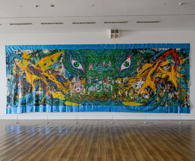 ?Melalui pengalaman baru ini, Mowilex sekali lagi mengukuhkan posisinya sebagai cat yang dipercaya dan digunakan dalam pembuatan karya seni.? Dok. Ist