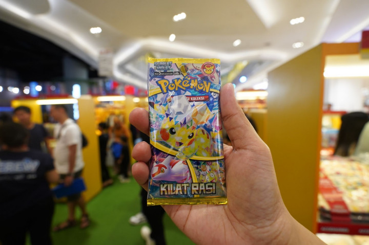 Temukan Kartu Pikachu ex Terastal Rasi di Pokémon Festival 2024