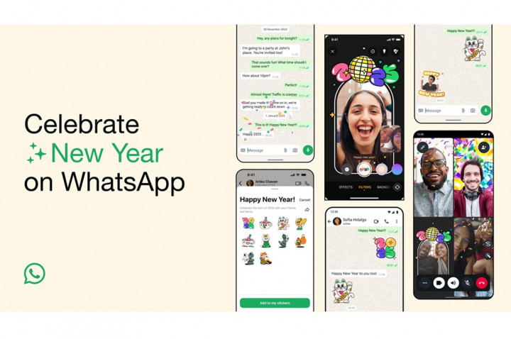 WhatsApp Ajak Pengguna Rayakan Tahun Baru