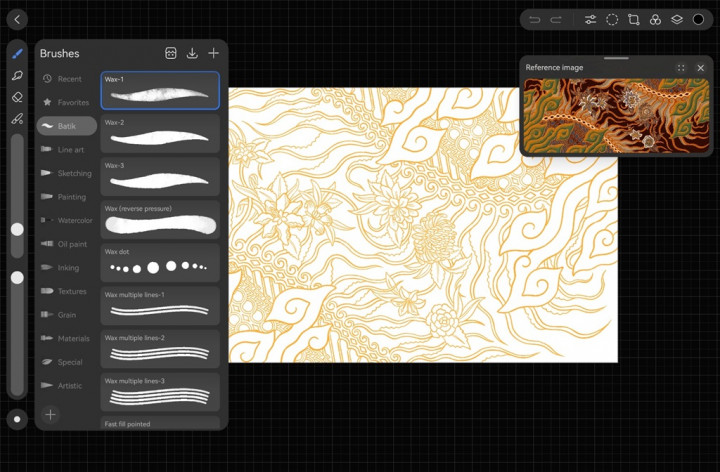 Huawei GoPaint Hadirkan Pola Batik ke Dunia Digital