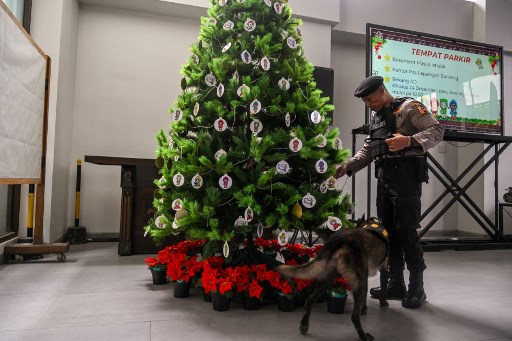10 Anjing K-9 Disiapkan Jaga Gereja Katedral Jakarta