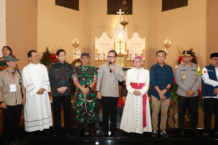 Jalankan Instruksi Pengamanan Natal, Ini yang Dilakukan Wamendagri