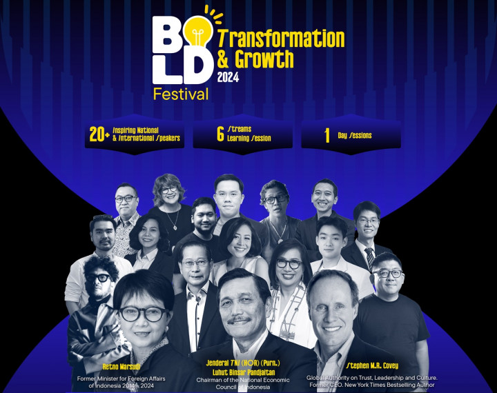 BOLD Festival 2024 Ajak Karyawan Siap Bertransformasi di Era Digital