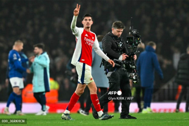 Liga Inggris:  Arsenal Tumbangkan Ipswich Town 1-0