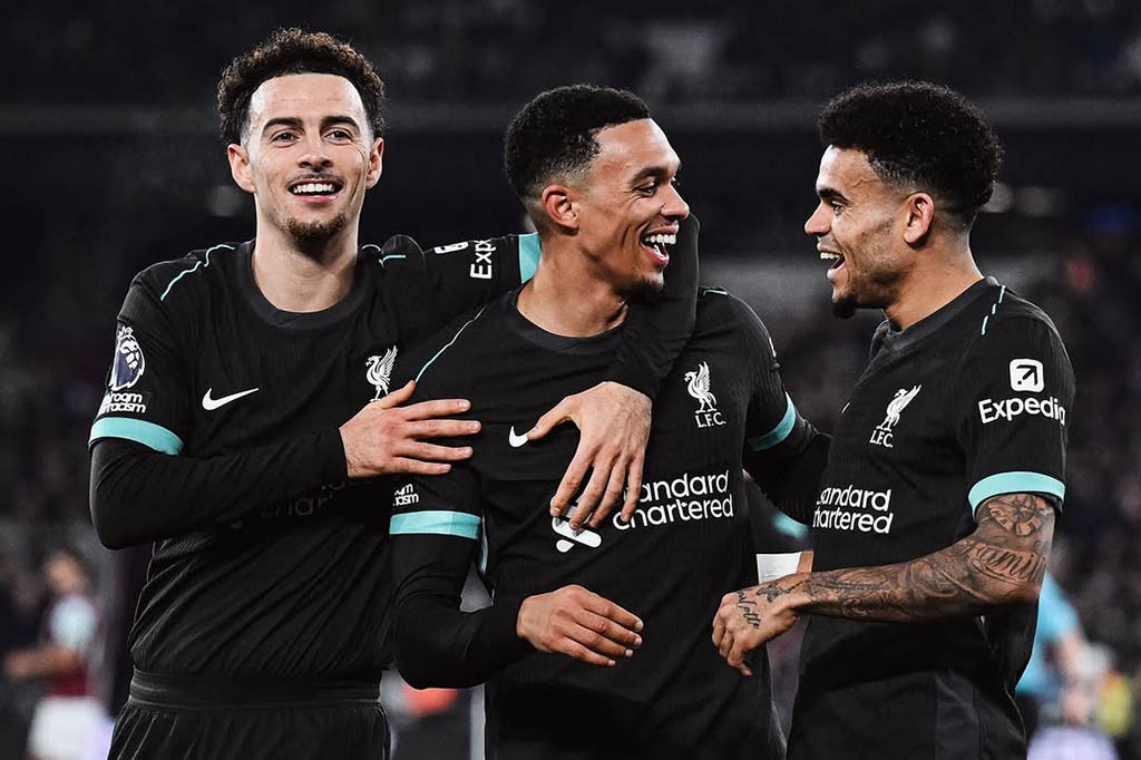 Liverpool Gilas West Ham Lima Gol Tanpa Balas