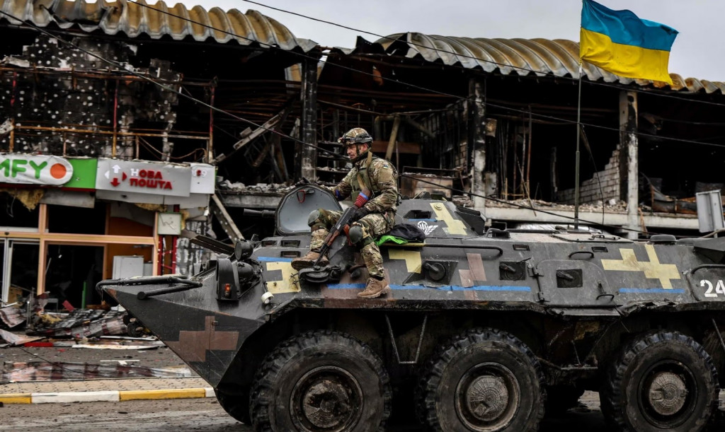 Perang Ukraina. (Ronaldo Schemidt/AFP)