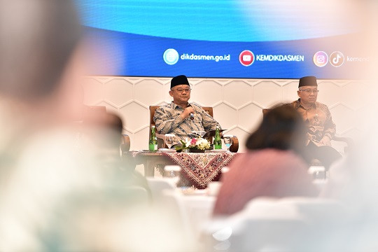 Mendikdasmen Abdul Muti. DOK Kemendikdasmen