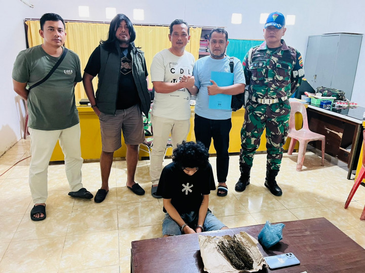 Kodim KPR Gagalkan Transaksi Narkoba