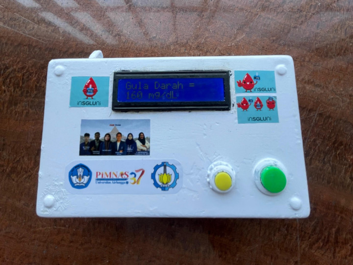 Insgluni, Alat Deteksi Gula Darah Tanpa Ambil Darah Inovasi Mahasiswa ITS