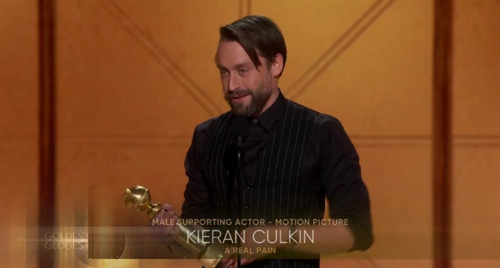 Kieran Culkin Dedikasikan Kemenangan di Golden Globes untuk Ibu