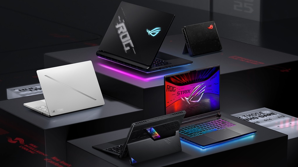 Lini laptop gaming Asus ROG di 2025.