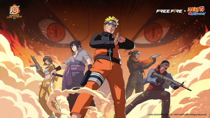 Kolaborasi Free Fire x Naruto Shippuden Segera Hadir