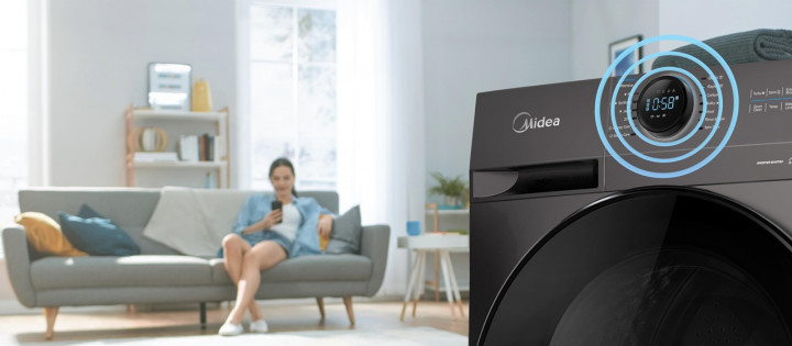 Midea Bawa Solusi Hidup Praktis Pakai Mesin Cuci Canggih dan Modern