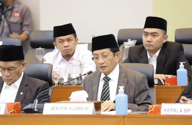 Staf Khusus Menteri Agama Republik Indonesia, Gugun Gumilar (kanan-belakang). Dok. IG Gugun Gumilar