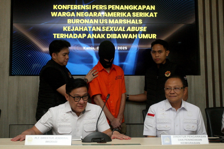 Ditjen Imigrasi Ringkus Warga AS Buronan Penjahat Seks Anak