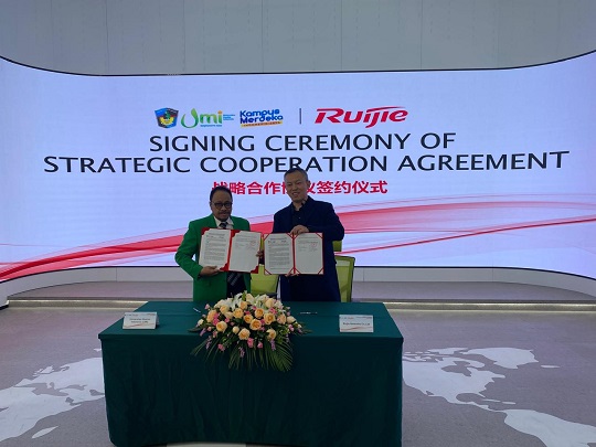 UMI Gandeng Ruijie Network Wujudkan Smart University