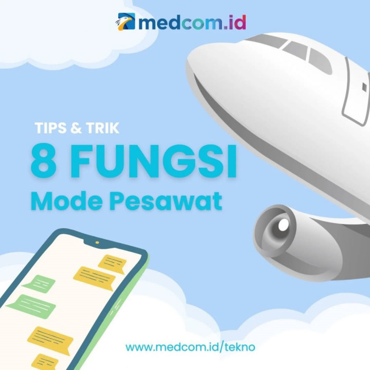 8 Fungsi Mode Pesawat di HP
