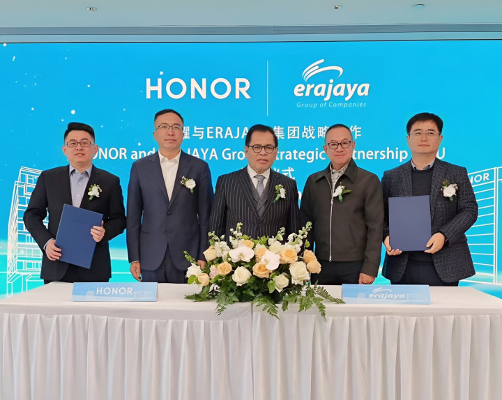 Honor Tunjuk Erajaya Perkuat Pasar di Indonesia