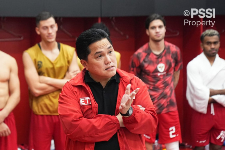 Lebih Pilih Bela Pemain Diaspora Ketimbang STY, Ini Jawaban Erick Thohir