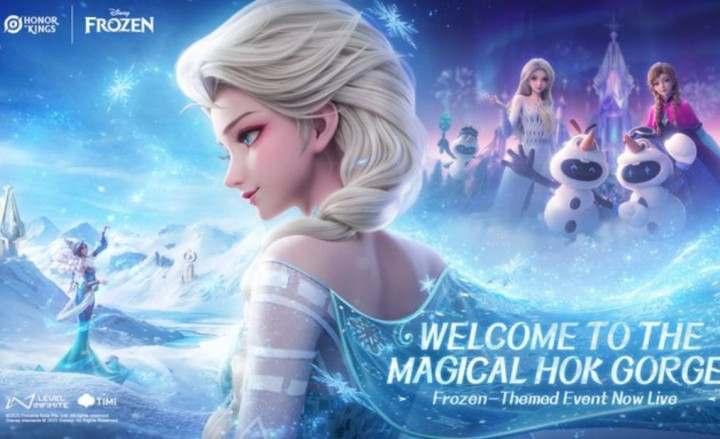 Kolaborasi Frozen Hadir di Honor of Kings