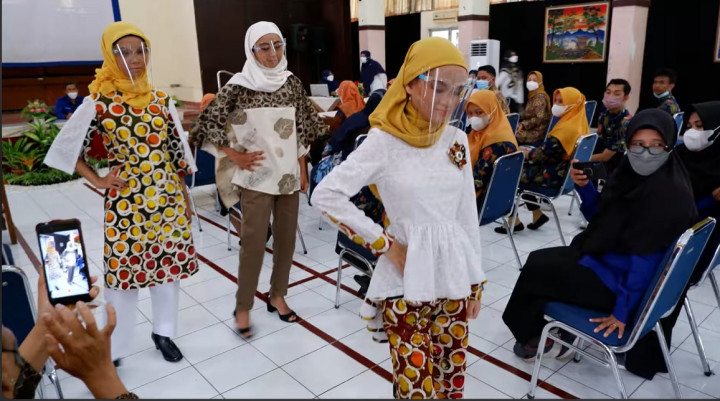 Berbahan Bambu, Batik Umpluk Karya SLB Negeri Pembina Yogyakarta Kantongi Paten