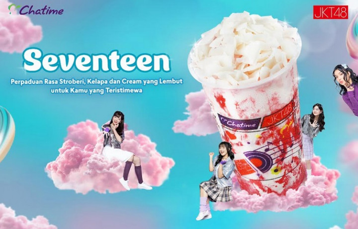 Kembali Gandeng JKT48, Chatime Luncurkan Menu Terbaru
