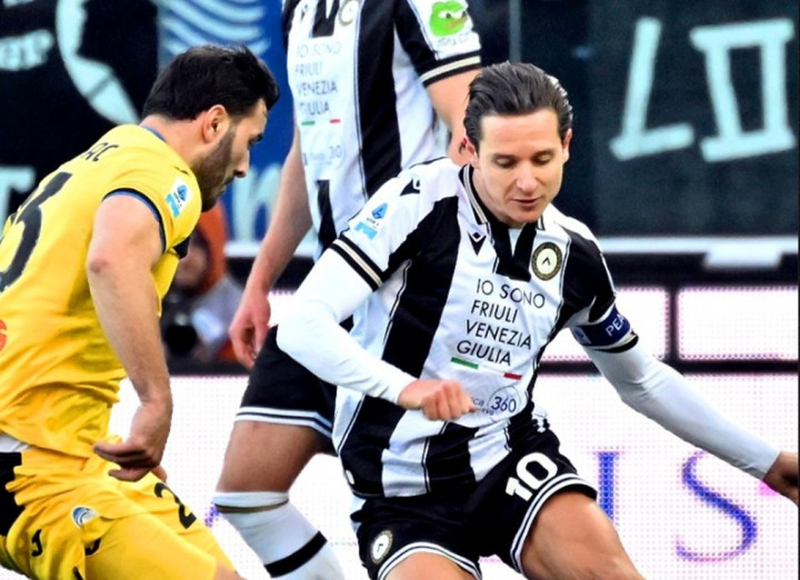 Diimbangi Udinese, Atalanta Gagal Geser Napoli dari Pucuk Klasemen