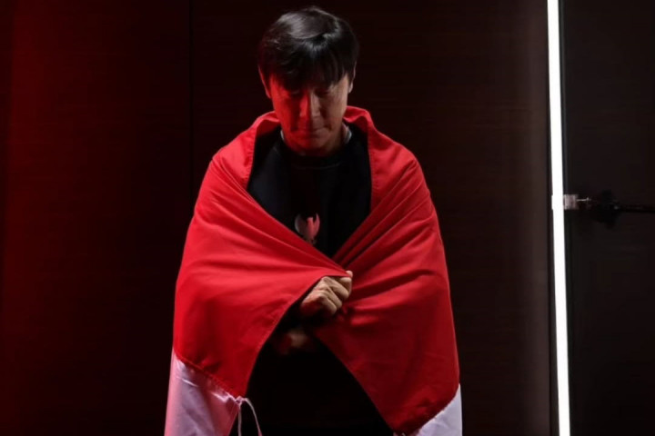 Shin Tae-yong Doakan Timnas Indonesia ke Piala Dunia