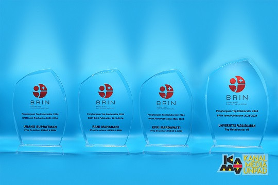 Unpad Raih Top 5 Kolaborator BRIN Berkat 466 Publikasi Bersama
