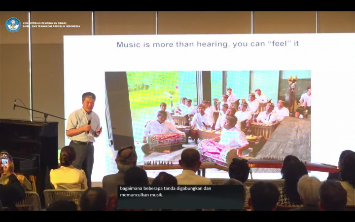 Pakar Kecerdasan Otak Puji Kekayaan Musik dan Budaya Indonesia