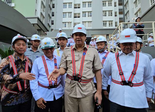 Menteri Ara Masih Kaji Biaya Sewa Rusun Wisma Atlet Kemayoran